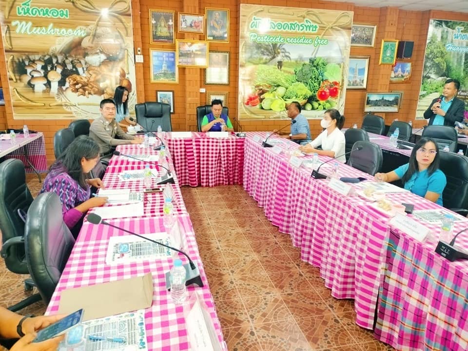 พ.ต.อ.รุ่งโรจน์ ตังอำนวย ผกก.สภ.วังน้ำเขียว เข้าร่วมประชุมเตรียมการจัดงานเบญจมาศในม่านหมอก ครั้งที่ 22 ประจำปี พ.ศ.2567